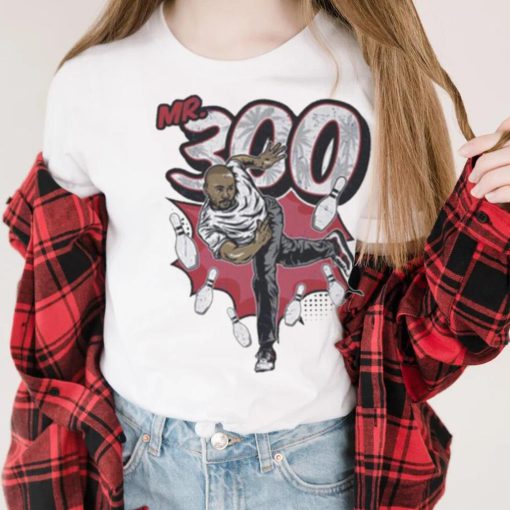 Mr 300 Red Design Dodgers Baseball Mookie Betts Shirt