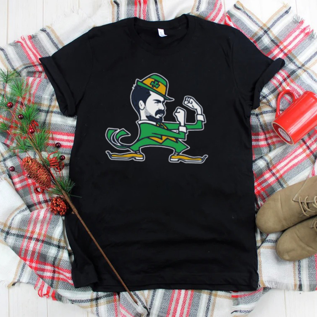 Notre dame leprechaun fighting go irish shirt