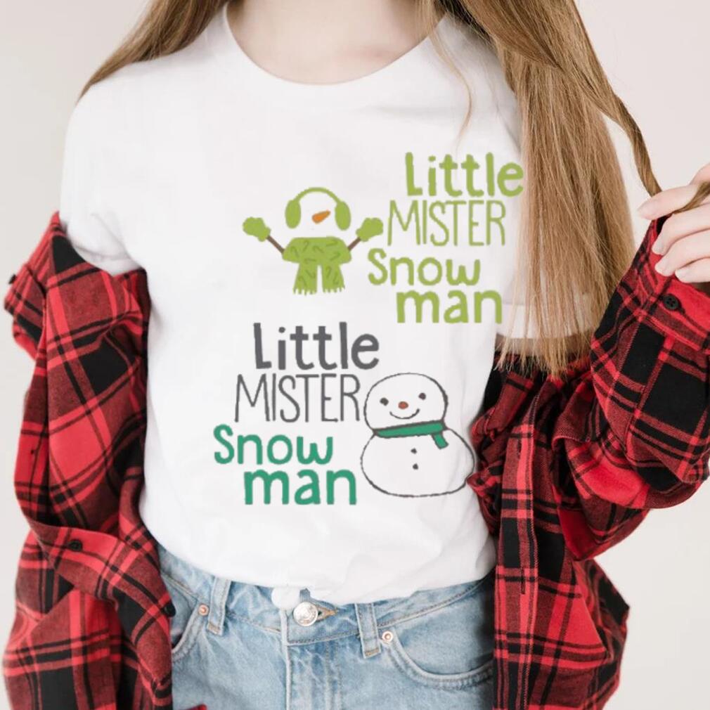 Official little mister snowman little mister snowman Christmas sweater