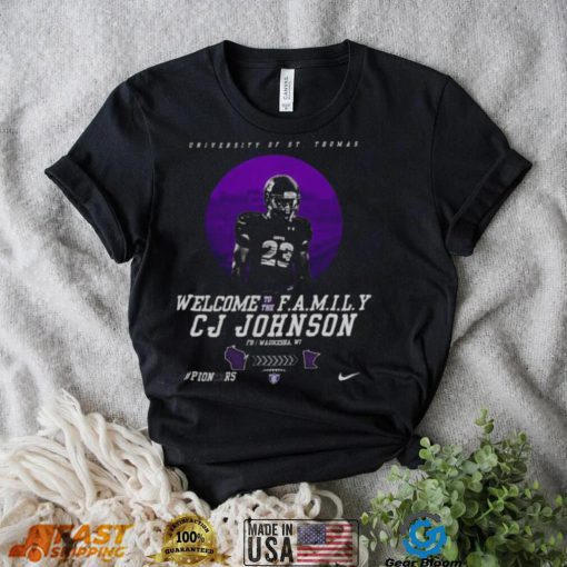 Welcome To The Family Cj Johnson Shirt