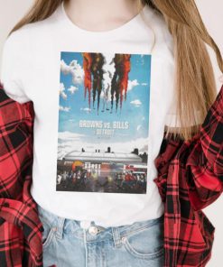 2022 Browns Vs Bills Game Day Poster shirt