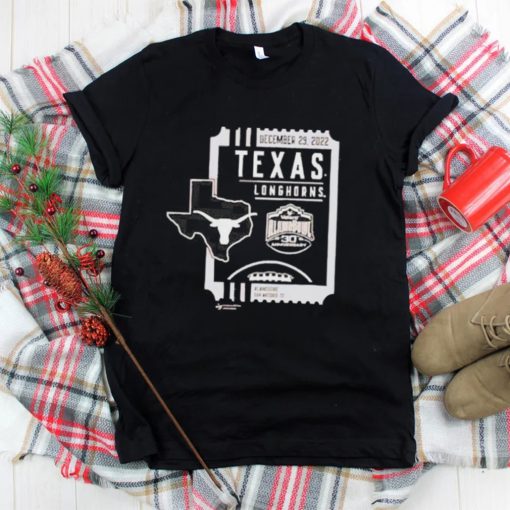 2022 Valero Alamo Bowl Texas Longhorns December 29 2022 Alamodome San Antonio Tee Shirt