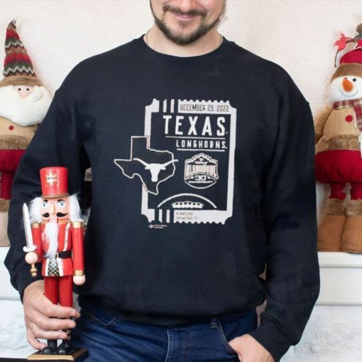2022 Valero Alamo Bowl Texas Longhorns December 29 2022 Alamodome San Antonio Tee Shirt