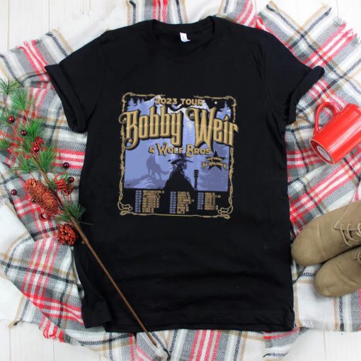 2023 tour Bob weir bobby weir & wolf Bros winter tour featuring the wolfpack shirt