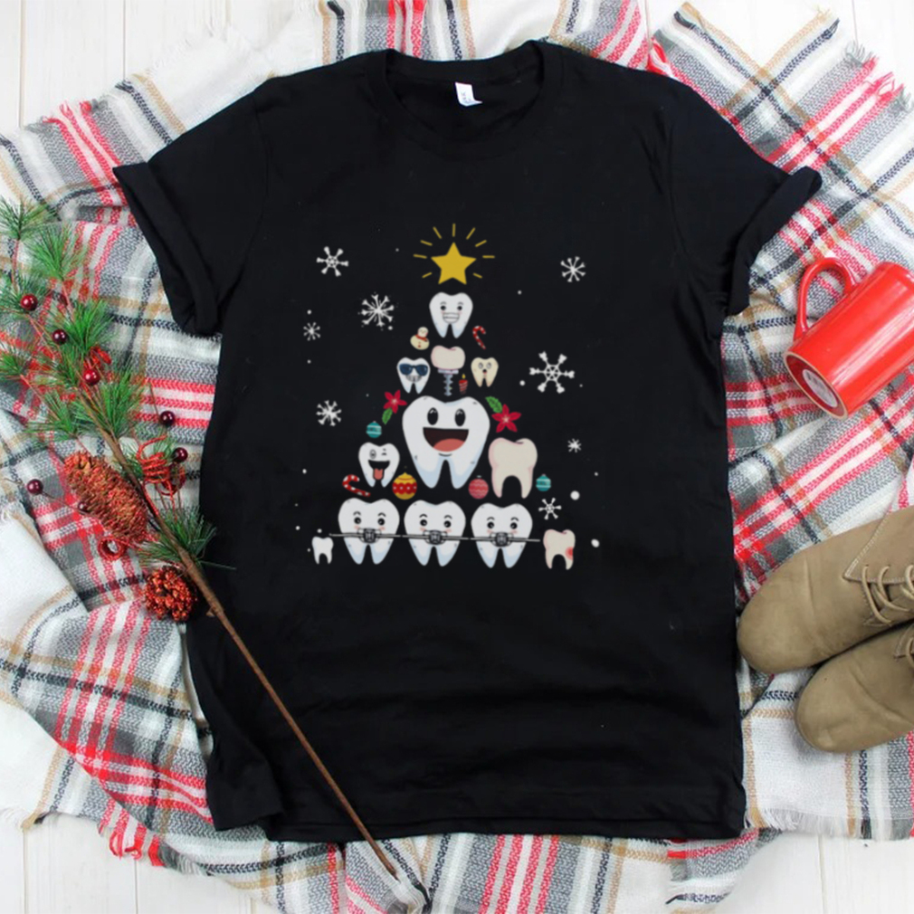 Dental Merry Christmas Tree shirt