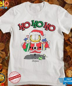Garfield Ho Ho Ho Garfield With Christmas Presents Classic Unisex T Shirt