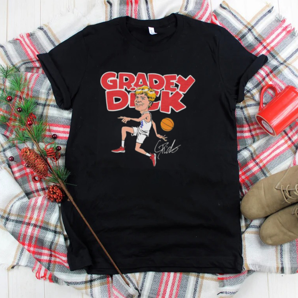 Gradey Dick signatures shirt