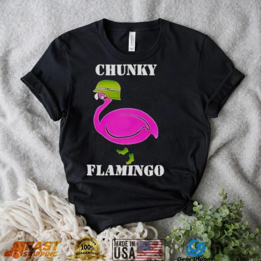 Gymlifeanimal Chunky Flamingo shirt