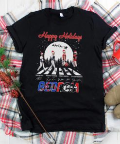 Happy Holidays Georgia Sports Abbey Road Signatures Merry Christmas Sweater
