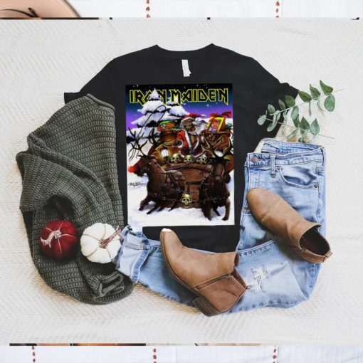 Iron Maiden And Sleigh Merry Christmas 2022 Shirt