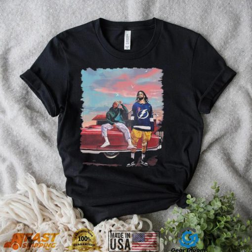 Kendrick Lamar And Cole Amp Vintage Shirt