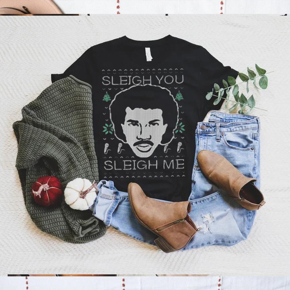 Lionel Richie Sleigh You Sleigh Me Ugly Christmas Sweater