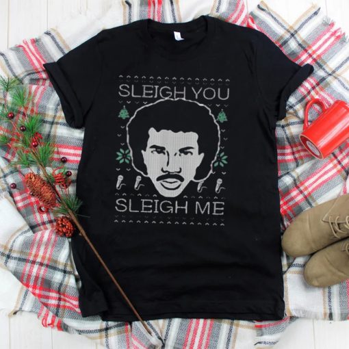Lionel Richie Sleigh You Sleigh Me Ugly Christmas Sweater
