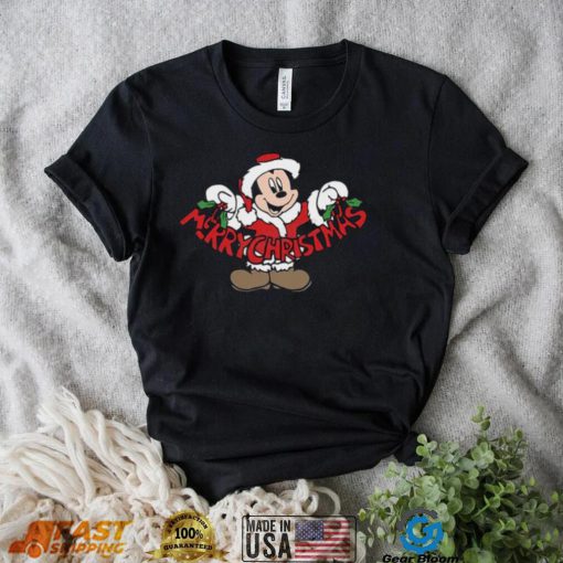 Merry Christmas Santa Mickey Sweatshirt Gift For Disney Fan
