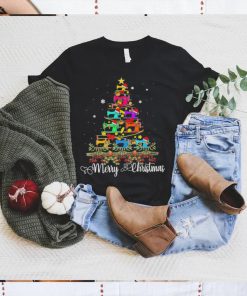 Merry Christmas sewing machine Christmas tree sweater