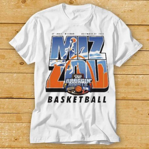 Mizzou tigers vs Illinois braggin’ rights basketball dec 22 2022 t shirt