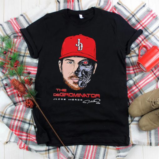 Official Jacob Degrom The Degrominator signature Mlbpa shirt