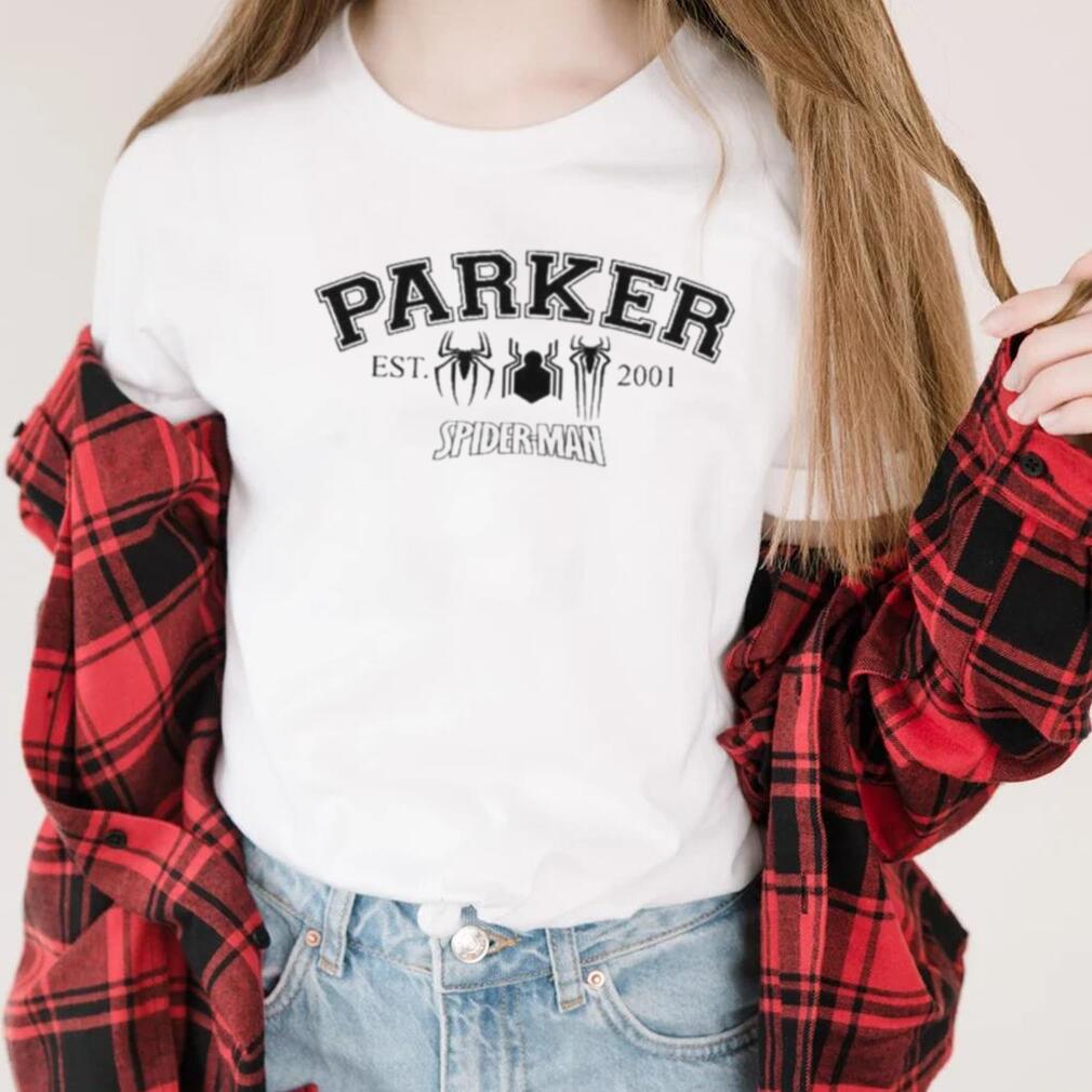 Parker spiderman est 2001 t shirt Parker spiderman est 2001 t shirt