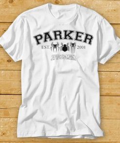 Parker spiderman est 2001 t shirt