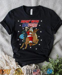 Ridin’ With Biden Christmas Joe Biden Santa Democratic Party shirt