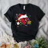 Santa Arizona Cardinals Logo Lights Christmas shirt