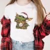 Santa Baby Yoda Steelers Light Christmas 2022 Sweater