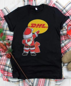 Santa Claus Dhl Excellence Simply Delivered Christmas Shirt