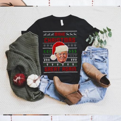 Santa Trump Make Christmas Great Again Ugly 2022 shirt