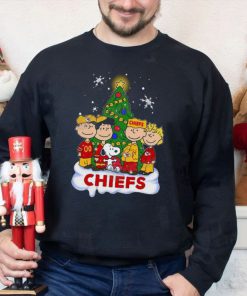 Snoopy The Peanuts Kansas City Chiefs Xmas T Shirt Unique Kansas City Chiefs Gifts