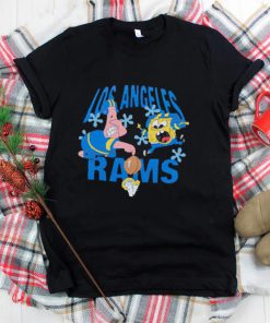 SpongeBob And Patrick X LA Rams Tee Shirt