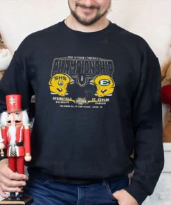 Springfield wilDcats vs st edward eagles 2022 division I football championship shirt