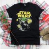 Star wars master Yoda celestial yellow tones shirt