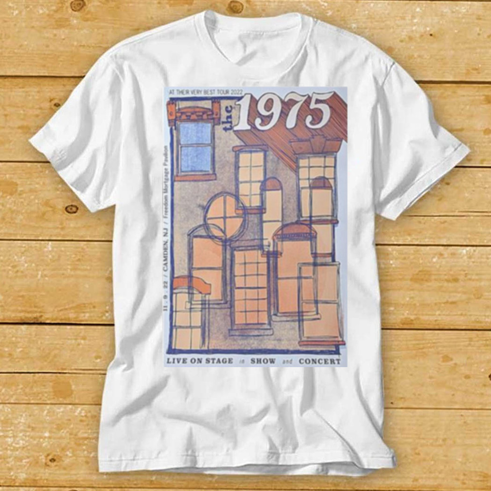 The 1975 camden nj nov 9th 2022 freedom mortgage pavilion shirt