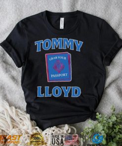 Tommy Lloyd Grab Your Passport shirt
