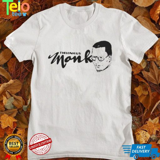 Typographic Design Thelonious Monk Artwork shirt
