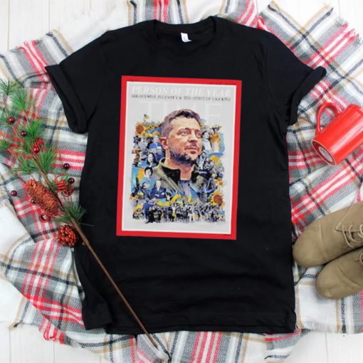 Ukrainian President Volodymyr Zelensky Is Time’s 2022 Person Of The Year Shirt