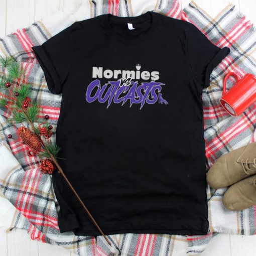 Wednesday normies vs outcasts shirt