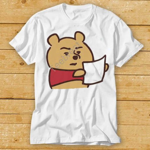 Winnie The Pooh Reading Shirt