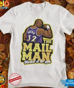 Worked At The Gym The Mailman Men Karl Malone Shirt