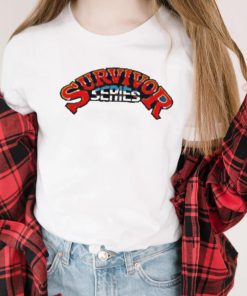 Wwe Survivor Series Retro Event Logo T Shirt