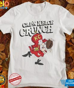 capn kelce crunch kansas city chiefs cereal t shirt t shirt