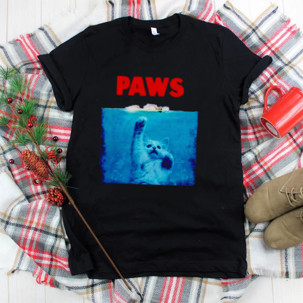 paws cat kitten meow parody shirt